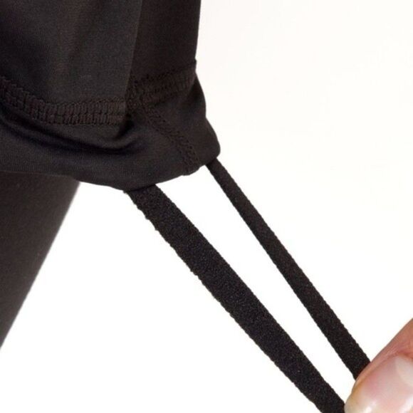 Lululemon Black Rehearsal Balletcore Faux Wrap Bust Baby Doll Y2K Tank Size 8 - Picture 5 of 12